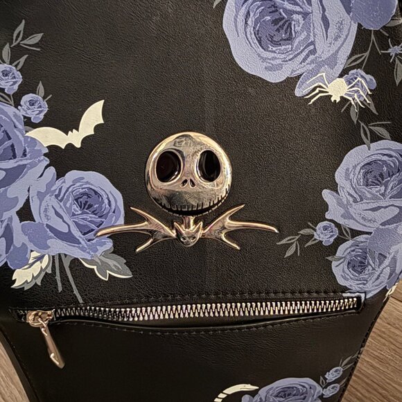 Nightmare Before Christmas Jack coffin backpack purse - Picture 5 of 6